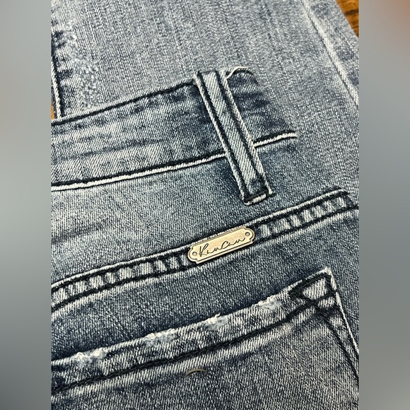 🆕KanCan Distressed Skinny Denim Jeans Sz 23 - Picture 5 of 10